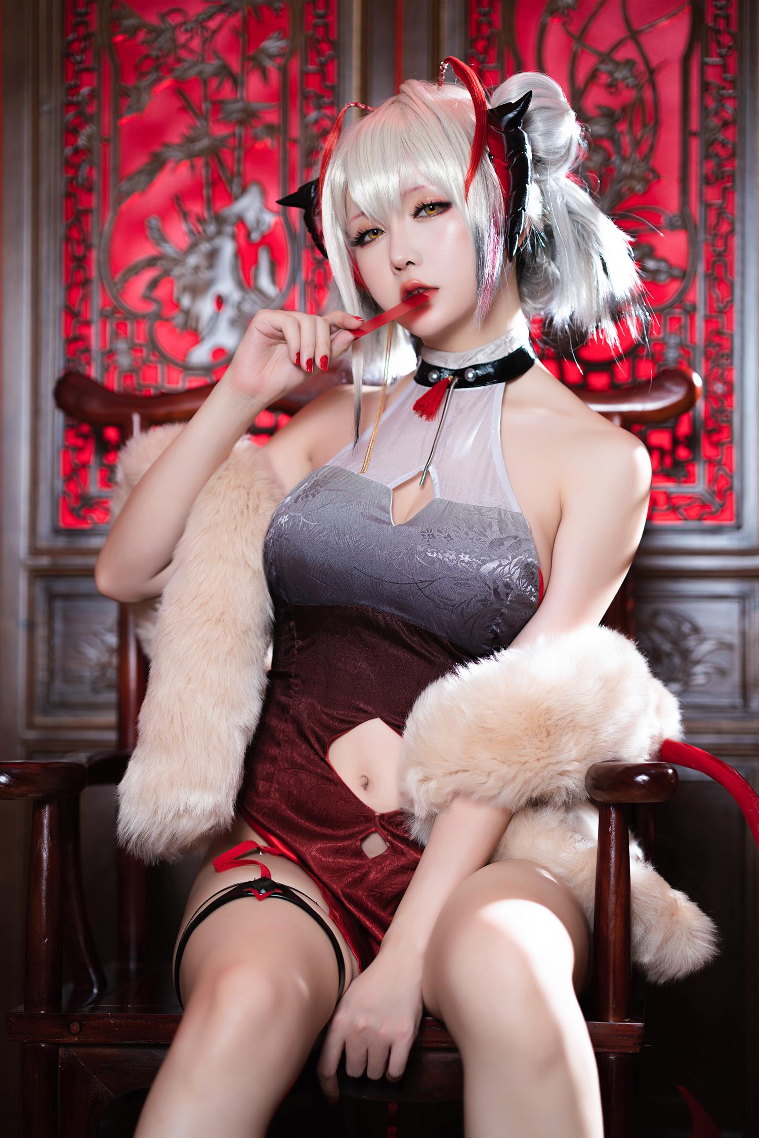 星之迟迟 W旗袍 [33P-124MB]