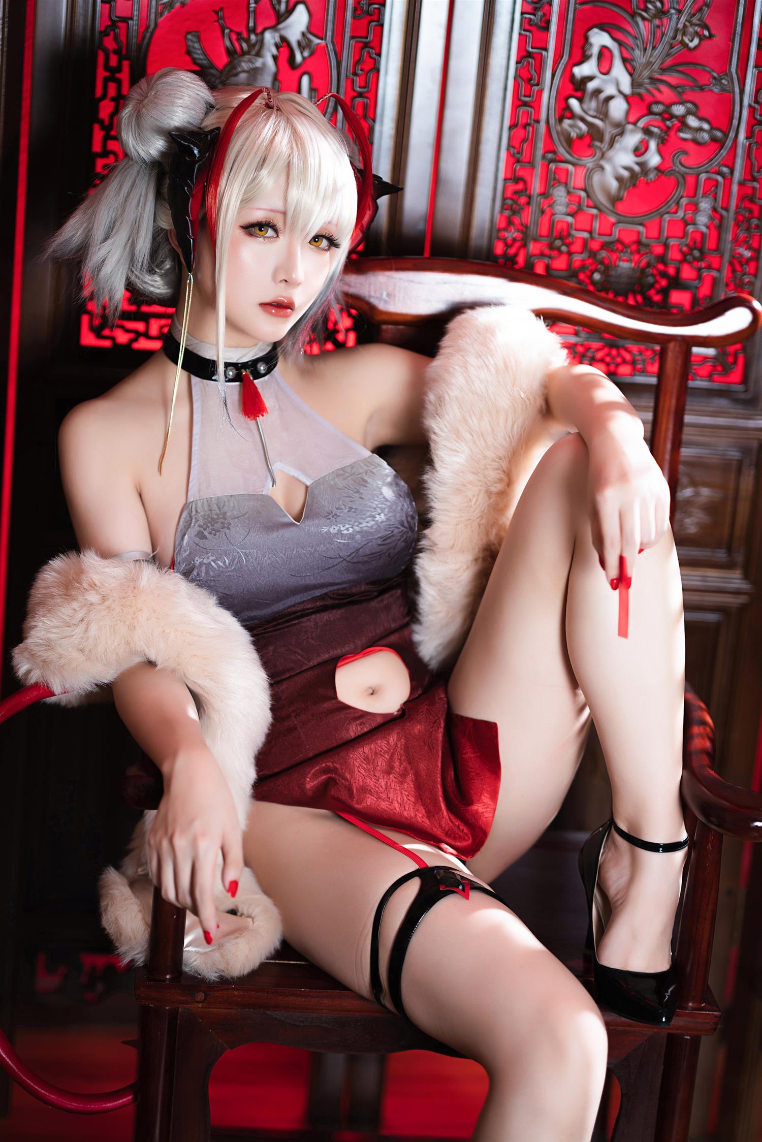 星之迟迟 W旗袍 [33P-124MB]