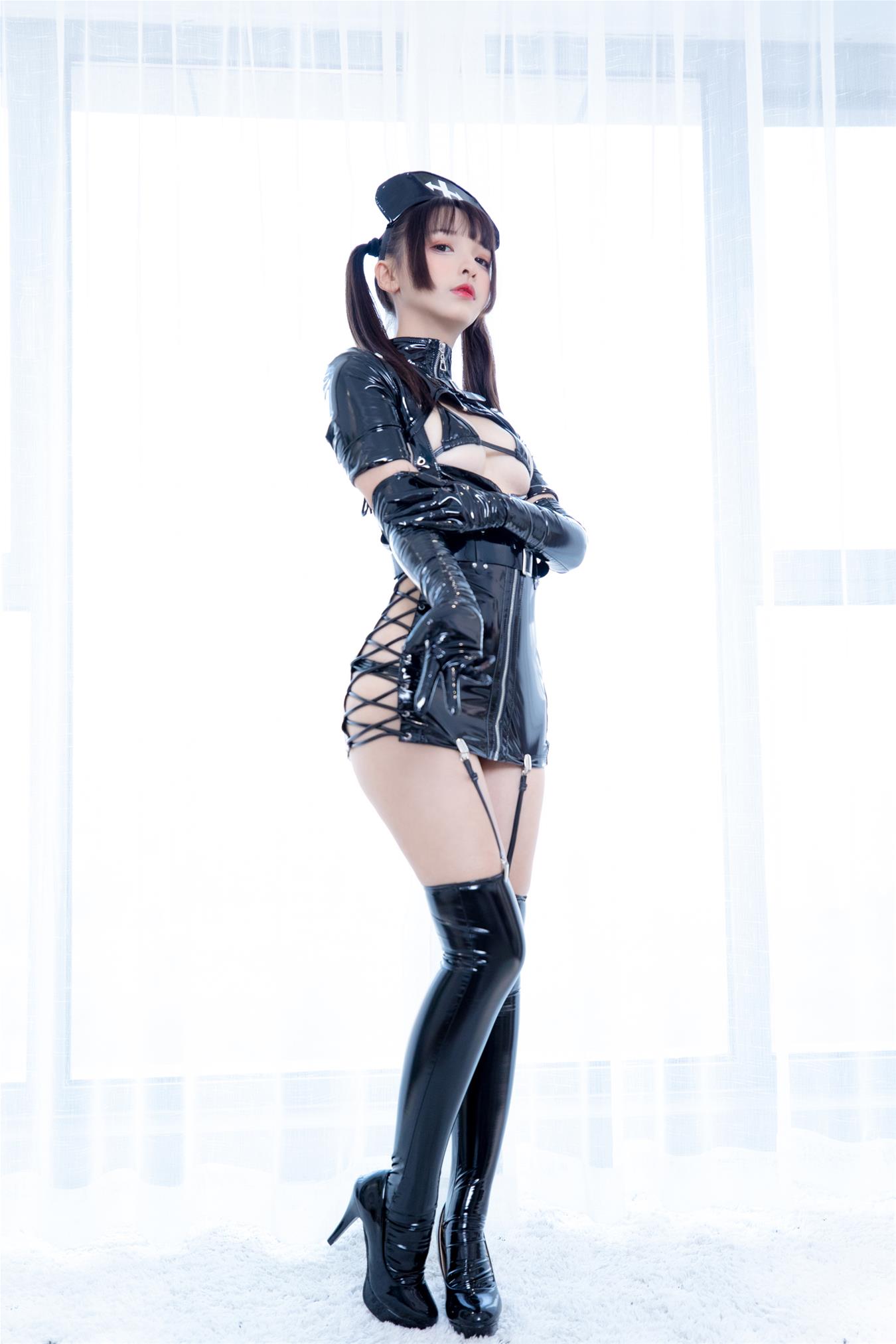 神楽坂真冬 VOL.026 暗黑护士 空気なし [150P-365MB]